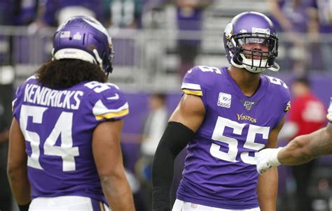 Anthony Barr returns to Vikings wearing No. 54. He got the blessing of good friend Eric Kendricks.